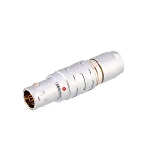 FGG 0B Series Straight Plug 2 3 4 5 6 7 9 Pines Circular Push Pull Connector FGG.0B.307.CLAD52Z