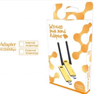 1200M <b>Wireless</b> USB <b>Adapter</b> / 1200M Dual Band 2.4G 5.8G <b>Wireless</b> LAN Realtek RTL8812AU <b>Wireless</b> USB WIFI <b>ADAPTER</b> - Product Image 2