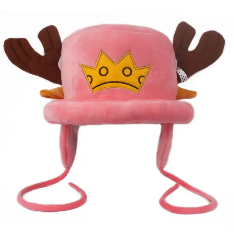 11 disegni moda Anime Chopper esterno caldo cappello invernale cartone animato cappello di peluche con orecchio proteggere cappello carino per le ragazze delle donne