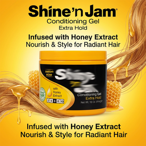 Cire à tresser pour cheveux Honey Extra All Day Locks, très populaire, pour tresses et twists, tenue forte, anti-frisottis, hypoallergénique - Product Image 3