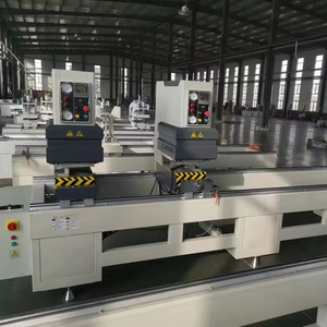 Đầy Màu sắc PVC uPVC Vinyl cửa sổ hồ sơ Maker đôi-đầu Máy hàn liền mạch PLC động cơ thành phần cốt lõi cho Cửa Cửa sổ - Product Image 1