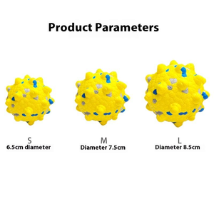 Nuevo Juguete para Perros <span class=keywords><strong>con</strong></span> Púas de ETPU Ecológico, Moderno y a la Moda |   Juguete Masticable de Alta Elasticidad para Limpieza Dental, Textura de Palomitas, Resistente a Mordidas - Product Image 4