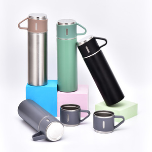 ชุดกระติกน้ำสแตนเลสเก็บความร้อนสุญญากาศ พร้อมแก้ว - Product Image 2