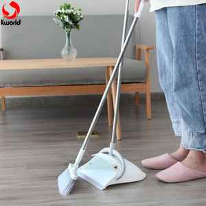 Bán Hàng Trực Tiếp Giá Rẻ Dài Xử Lý Quét Dọn Chổi Hộ Gia Đình Làm Sạch Bụi Pan Và Chổi Bộ - Product Image 3