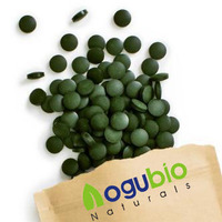 Aogubio Supply Chlorella Comprimés Comprimés de Chlorella de Haute Qualité Comprimés de Chlorella Extrait de Plante Biologique
