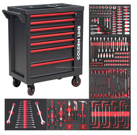 Juego de Herramientas Manuales Profesionales CRV de 258 Piezas |   Llave hexagonal y mangos incluidos |   Kit de Herramientas de Reparación de Automóviles en Estuche de EVA para Taller Mecánico OEM
