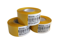 Film de marquage à chaud noir et blanc 35 mm x 100 m pour machines de codage de date, résistant aux rayures, 14,1 kg