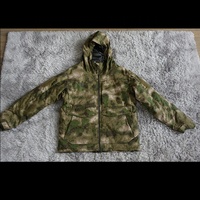 Ensemble Tactique de Camouflage pour Hommes, Uniforme de Combat d'Extérieur Veste Chaude