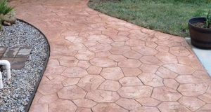 Factory Supply Stamped Concrete Molds <b>Stamp</b> Mat Imprint Stamped Concrete Molds Mold for Concrete Floor Stamping - Product Image 5