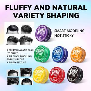 Pommade coiffante bio 150g pour hommes, tenue forte, à base d'eau, pour ondulations et texture – Cire coiffante bio - Product Image 6