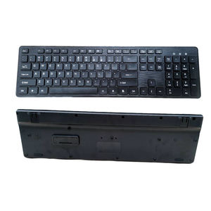 คีย์บอร์ดไร้สาย OEM รัสเซีย ขนาดเต็มรูปแบบ Teclado คีย์บอร์ดเมมเบรนตามหลักสรีรศาสตร์ 104 ปุ่ม คุณภาพดี คีย์บอร์ดและเมาส์ไร้สาย - Product Image 5