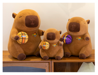 Nouveau basket-ball sport Capybara peluches en peluche oreiller poupée enfants jouets mignon saint valentin fabricant de peluche