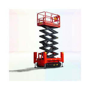 6 मीटर 8 मीटर 10 मीटर इलेक्ट्रिक हाइड्रोलिक स्व-चालित मोबाइल हवाई कार्य कैंची लिफ्ट ट्रैक क्रॉलर लिफ्टिंग प्लेटफॉर्म - Product Image 3