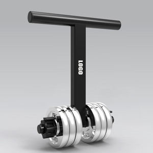 Type-type <b>dumbbell</b> rod, weight-adjustable shaking bell <b>dumbbell</b> connection rod, arm strength training, household fitness device - Product Image 3