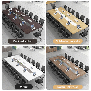Mobilier de bureau Ensemble de bureau <span class=keywords><strong>Table</strong></span> de bureau pour salle de conférence <span class=keywords><strong>Table</strong></span> de réunion Tables de conférence modernes - Product Image 3