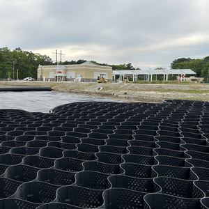 Géocell en plastique HDPE texturé et perforé, prix fabricant, grille de <span class=keywords><strong>gravier</strong></span>, géocell pour route - Product Image 5