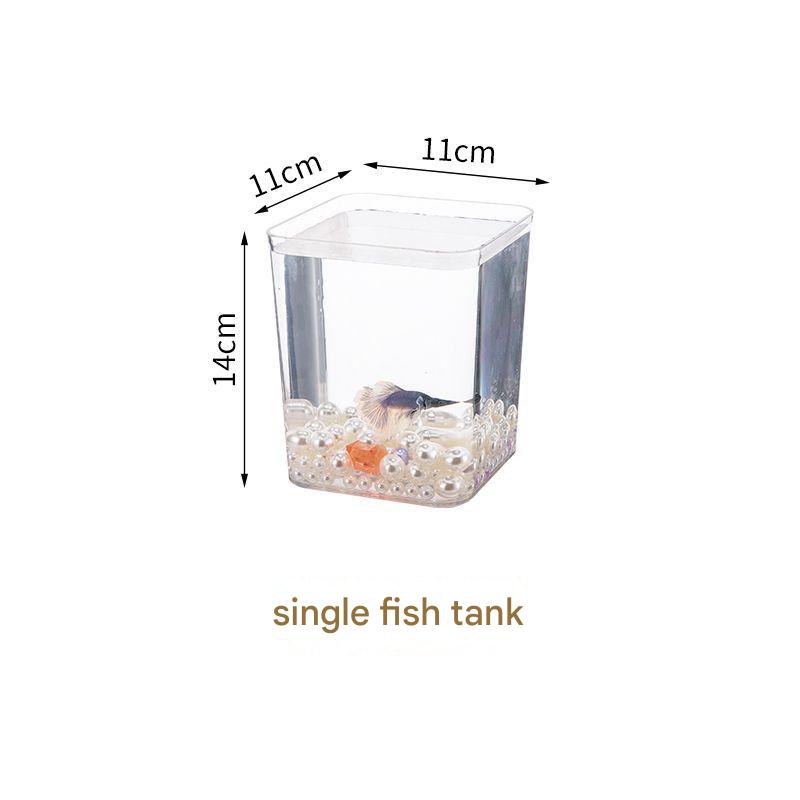 Acuario individual para pez peleón.