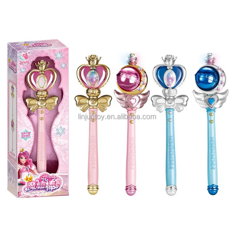 The new large size magic stick small magic fairy LED light princess girl toys