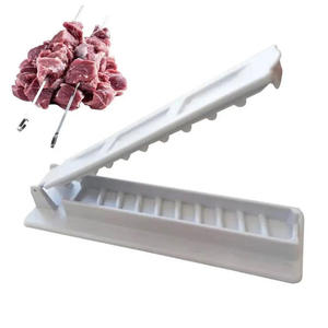Máquina para Hacer Brochetas de Carne para Barbacoa, Reutilizable, de Plástico, Conveniente, Fácil de Usar, Herramientas y Accesorios para Preparar Brochetas de Carne - Product Image 1