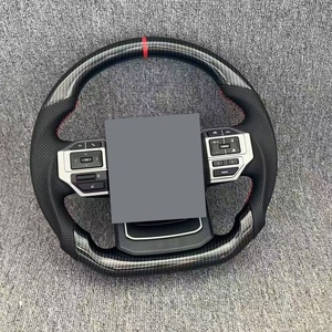 Volant en cuir neuf amélioré adapté à la Toyota Land Cruiser GR Prado LC250 avec palettes de changement de vitesse ou volant Prado - Product Image 2