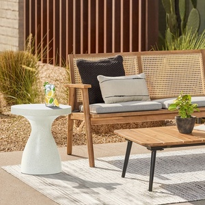 <span class=keywords><strong>Table</strong></span> d'appoint minimaliste en magnésie petite <span class=keywords><strong>table</strong></span> <span class=keywords><strong>de</strong></span> <span class=keywords><strong>chevet</strong></span> extérieure pour la décoration <span class=keywords><strong>de</strong></span> salon <span class=keywords><strong>de</strong></span> patio - Product Image 2
