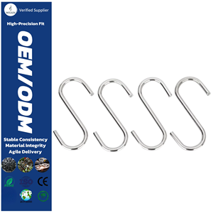 <b>S</b> Spring <b>Hooks</b> Stainless Steel Spring Kitchen Pot Pan Hanging Closet Organizer Rust Resistant Heavy Duty Utility Spring - Product Image 1