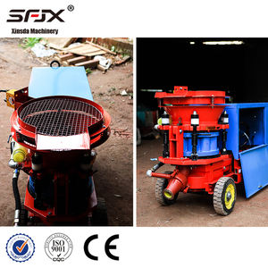 Máquina de Proyección de Concreto para Túneles PZ-7, Proyección Húmeda y Seca, Motor Eléctrico y Bomba, Salida de 7m3/h, Alto Momento de Carga, en Venta - Product Image 3