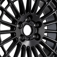 Jantes en alliage monobloc noires brillantes à rayons multiples AL 19 20 21 22 pouces 5x112, vente chaude pour Mercedes Benz