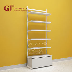 Estantes de exhibición de cosméticos, accesorio de tienda de belleza al por menor, diseño 3D con diseño de tienda de dólares - Product Image 2