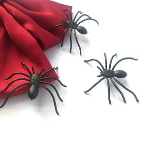 Petite araignée noire, jouet farfelu, figurine personnalisée, jouets en plastique, bricolage, décoration pour Halloween et le Poisson d'avril - Product Image 5