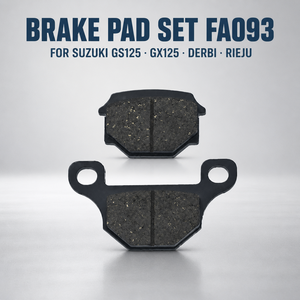 Set Pastiglie Freno FA093 OEM MCB629 FDB384 per Suzuki GS125 GX125 Derbi Rieju <span class=keywords><strong>Mash</strong></span> 125cc Anteriore Posteriore - Product Image 1