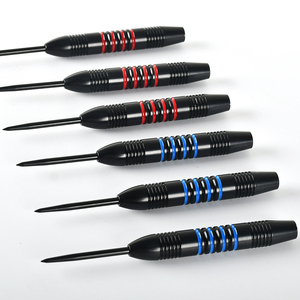 عرض ساخن: مجموعة سهام فولاذية من 6 قطع طراز TUOPU TD-D6009 مع أسطوانة حديدية وشعار مخصص وميزات أمان وريش نحاسي بالجملة - Product Image 3