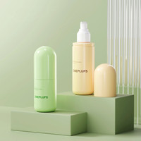 Flacon pulvérisateur rond de luxe en PET 100/120/150 ml avec pompe à pression, flacon vide pour tonique hydratant, lotion, soin de la peau, flacon en plastique