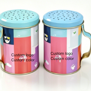 Pot à épices de cuisine de qualité alimentaire avec poignée, idéal pour ranger le poivre, les assaisonnements, le sucre, la poudre de cacao et les ingrédients de pâtisserie - Product Image 6