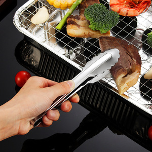 Stainless Steel Food Clips Heat Resistant Kitchen Utensil For Barbecue Buffet Grilled Meat - Product Image 3