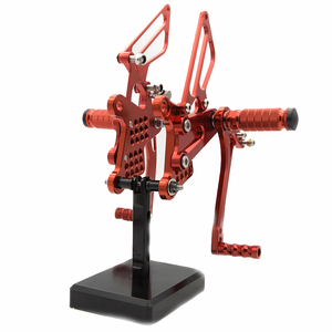 Aluminium Moto Arrière Set Repose-pieds Repose-pieds Levier De Changement De Vitesse Pied Peg Pédale Pour <span class=keywords><strong>Kawasaki</strong></span> <span class=keywords><strong>Ninja</strong></span> <span class=keywords><strong>ZX6R</strong></span> ZX636 <span class=keywords><strong>2009</strong></span> <span class=keywords><strong>2009</strong></span>-2022 2021 - Product Image 5