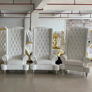 Chaises <span class=keywords><strong>de</strong></span> <span class=keywords><strong>trône</strong></span> <span class=keywords><strong>de</strong></span> style nouveau, chaises <span class=keywords><strong>de</strong></span> <span class=keywords><strong>trône</strong></span> <span class=keywords><strong>de</strong></span> luxe à dossier haut, canapé <span class=keywords><strong>de</strong></span> <span class=keywords><strong>trône</strong></span> pour roi et reine - Product Image 2