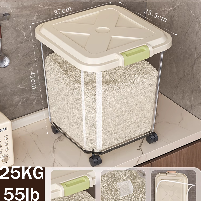 Verde--25KG/55LB-Con Ruote
