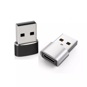 Hợp Kim Nhôm Type-C <span class=keywords><strong>USB</strong></span> C Nữ Để Nam Chuyển Đổi Kết Nối OTG Nhanh Chóng Sạc Dữ Liệu Adapter Cho Máy Tính Xách Tay USB2.0 Adapter Adapter - Product Image 2