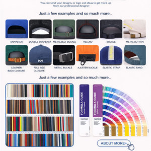 <span class=keywords><strong>Casquette</strong></span> de baseball décontractée en sergé de coton pour adulte, avec logo métallique personnalisé, effet vieilli, bords brossés à la main, style vintage, de haute qualité, avec cordon - Product Image 6