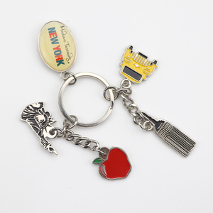 Hình Dạng Tùy Chỉnh Dễ Thương Mini Men Kim Loại Epoxy Keychain <span class=keywords><strong>Key</strong></span> <span class=keywords><strong>Charm</strong></span> - Product Image 5