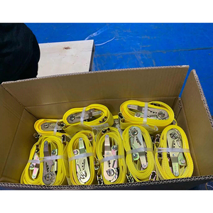 Nhiệm vụ nặng nề E theo dõi Ratchet Tie xuống dây đeo với phụ kiện cho kiểm soát hàng hóa và xe tải Trailer tải securement - Product Image 6