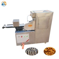 Machine d'extrudeuse de torsion de pâte frite d'usine machine de torsion de pâte frite d'acier inoxydable machine électrique de torsion de pâte frite faisant la machine
