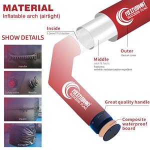 قوس وبالون قابل للنفخ صديق للبيئة بطباعة رقمية للمناسبات والعروض الخارجية - Product Image 3