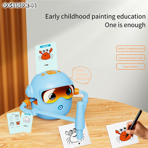 Đồ Chơi Điện Tử Vẽ Robot Bút Máy Cho Trẻ Em Tương Tác Giáo Dục Vẽ Robot Dạy Trẻ Em Để Vẽ Với Thẻ - Product Image 4