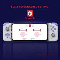 Manette de jeu télescopique X2S avec poignée élastique en ABS, compatible avec les consoles de jeu principales Android et iOS 15