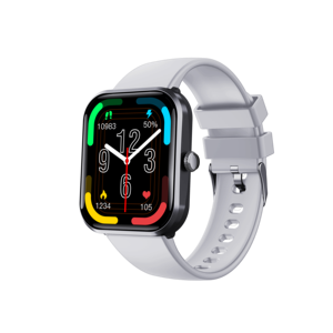 Montre intelligente F96T avec bouton SOS, alerte de température, notification de message, lumière rouge, oxygène sanguin, montre intelligente - Product Image 4