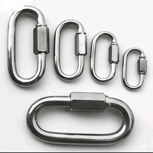 O-ring Baja Tahan Karat 304 316 301 Custom Solid Welded yang Diterima - Pengait Pengaman Premium untuk Jaring Ikan - Pengait Panjat Tebing - Product Image 1