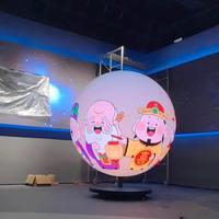Сферический LED-дисплей Yizhicai: Подвесной экран-сфера, OEM/ODM, индивидуальный дизайн, логотип