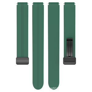 Coolyep Sports Bracelet de remplacement en silicone Bande de caoutchouc souple avec boucle magnétique Universel 12mm Compatible pour Xiaomi <span class=keywords><strong>Huami</strong></span> - Product Image 2